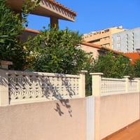 Allée piscine