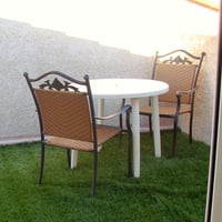 Terrasse chambres