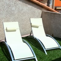 Transats terrasse séjour