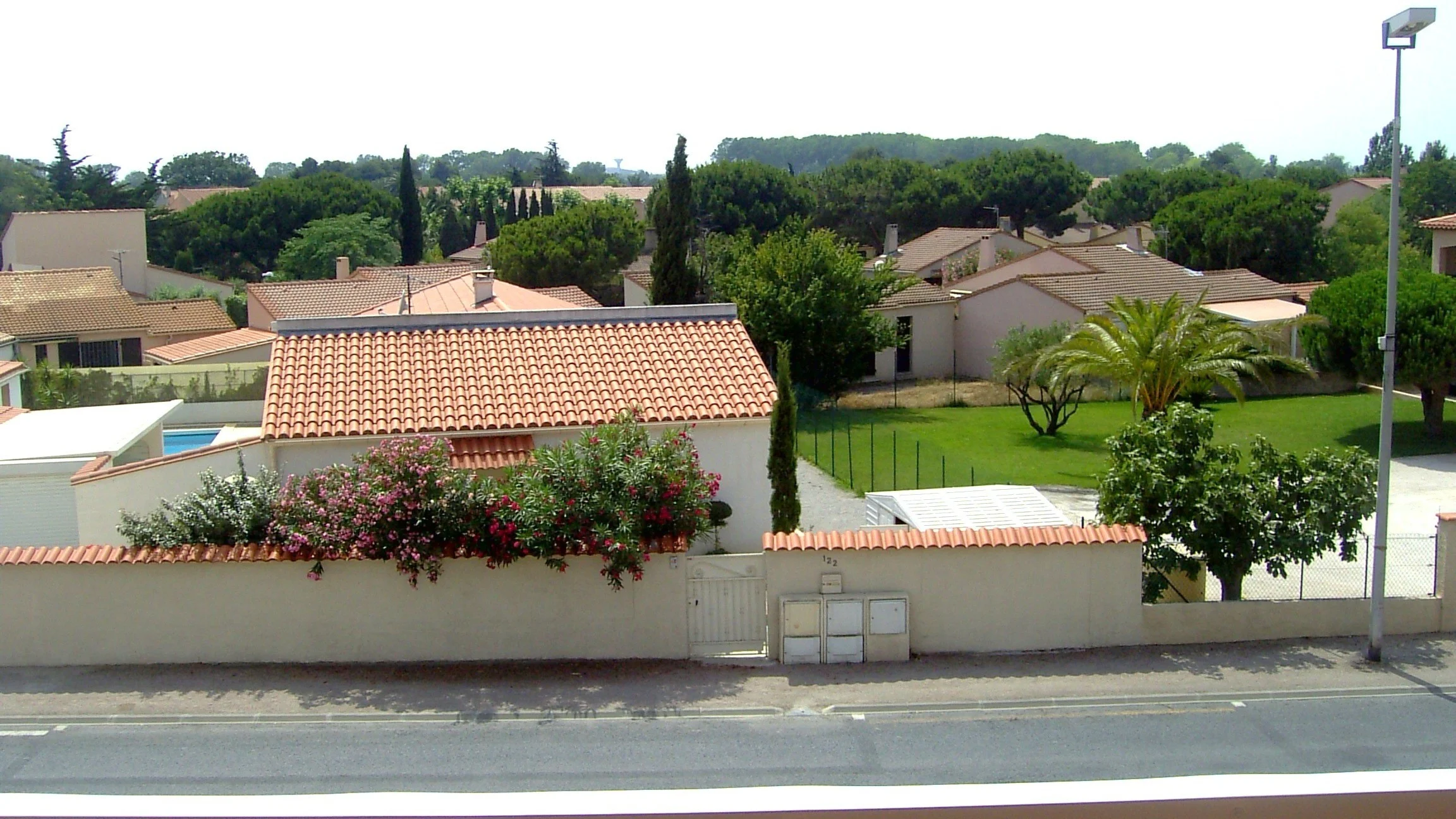 Vue depuis le balcon